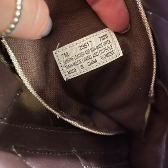 Timberland Women’s Spring Point Lace Up 14” Wedge Boots Wheat/Brown size 7 - Picture 2 of 9